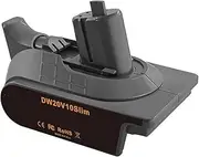 DW20V10 Slim Battery Adapter，Compatible for Dewalt ，20V Li-Ion Battery Convert to，Compatible for Dyson ，V10 Digital Slim Vacuum Cleaner