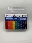 Learning Resources Fraction Tower Equivalency Cubes 51 Piece, Activity Guide NEW