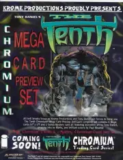 THE TENTH BY KROME TRADING CARD DEALER SELL SHEET