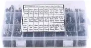 660Pcs Polyester Capacitor，24Value Polyester Film Paper Capacitors Set 100V Asso