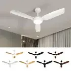 Vevare 52'' Ceiling Fan DC Motor 3 Blades Fans with Light Remote Control Timer
