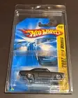 '66 Chevy Nova Flat Black Hot Wheels (2007 New Models) Mint + Case