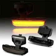 2x For Land Rover Defender 90 L663 Rearview Mirror Dynamic Turn Signal LED Light (for: Land Rover)