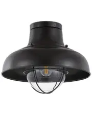JONATHAN Y Cameron 13in Metal LED Semi-Flush mount