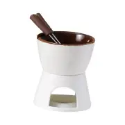 Chocolate Fondue Pot Home Snack Candy Chocolate Melter Pot Cheese Fondue Pot