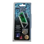 ASP Ice Clip Keychain Flashlight | Green | SOS | Safety | Travel | NEW