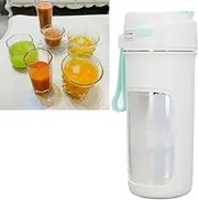 Portable Miniature Blender Cup 500ml, Personal Size Blender Juicer Cup, Automatic USB Blender Cup with 19000 Rpm Speed for Shakes Juice