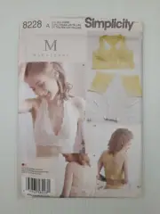 Simplicity Sewing Pattern 8228 Women's Soft Cup Bras Panties Pattern Size XS-XL