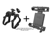 RAM Rotating/Tilt Kneeboard Mount for iPad Air 4-iPad Pro 11-iPad Ver 1-4 w/case