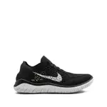 NIKE FREE RN FLYKNIT 2018 黑白慢跑鞋