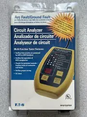 NEW EATON AFGFTESTER ARC / Ground Fault Circuit Analyzer Tester Tool AFCI GFCI