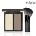 [SOLONE] Exclusive Bronze and Glow Shading Contour And Highlighter Palette NEW