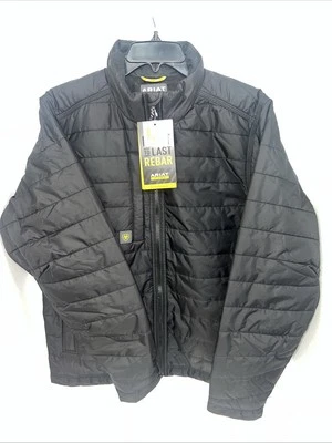 Ariat Rebar Cordura Jacket Men’s Small Black Puffer