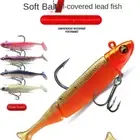Artificial SwimBait Dark Sleeper Soft Plastic Bait