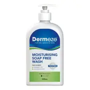 Dermeze Moisturising Soap Free Wash 500ml