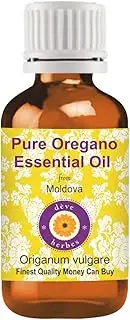 Deve Herbes Pure Oregano Essential Oil (Origanum vulgare) 100% Natural Therapeutic Grade Steam Distilled 15ml (0.50 oz)