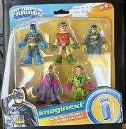 IMAGINEXT DC SUPER FRIENDS HEROES & VILLAINS BATMAN RIDDLER BATGIRL JOKER ROBIN
