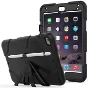 Apple iPad Mini Shockproof Case Protect Silicone Hard Case 1/2/3/4/5 Gen Black