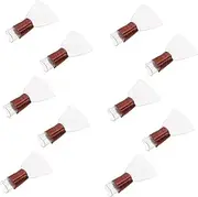 Parliky 20 Pcs Suona Whistle Recorder Accessories Suona Reed Mouth Plays Wireless Instrument Alto Saxophone Reeds Diffuser Bottle for Aromatherapy Diffuser Suona Horn Banjo White Plastic