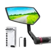 Bicycle Rear View Mirror Handlebar Bike Durable Wide Range Back Sight Reflector