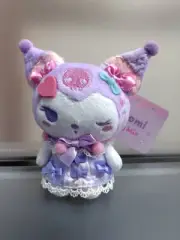 Kuromi DOLLYMIX Keychain Mascot Plush Toy With New Tag Dory Mikkusu Sanrio Cha
