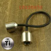 Titanium Ti Begleri Silver color EDC Anti allergy toy "worry beads" Z435A