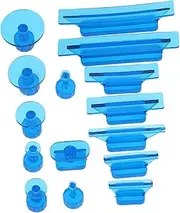 Alipis 30Pcs Automotive Dent Removal Kit Plastic Pull Tabs Reflector Board Easy to Use Tool for Small Dents Versatile Repair for Cars Motorcycles Surfaces