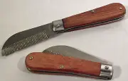 set of two Folding Stripping Combs #24405
