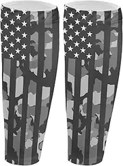 [FUSURIRE] FUSRIRE Leg Compression Sleeve for Men Women 2 Pcs Leg Compression Socks Calf Support Sleeves Sports Accessories
