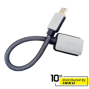 TYPE-C OTG編織漁網轉接線 USB 3.1轉3.0母 otg 手機數據線 傳輸 資料 迷你 超薄