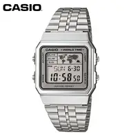 在飛比找蝦皮商城優惠-【CASIO】A500WA-7 復古造型電子錶/全球地圖世界