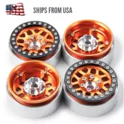 1.9" Beadlock Wheel Rim for 1:10 RC Axial SCX10 SCX10 II 90046 AXI03007 TRX4 4PC