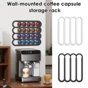 Adhesive Installation Fridge Coffee Capsule Organizer Magnetic CoffeePod·Holder(