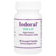 Optimox, Iodoral®, IOD, High Potency, 6.25 mg, 90 Scored Tablets