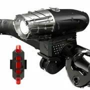 Rechargeable Bicycle Light Set Waterproof Front Rear LED Bike Lamp USB