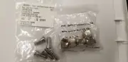 NEW Stainless 1/4" barb X 3/8" Flare Nut Fittings Lot of 5 , Coke 14315, 14318