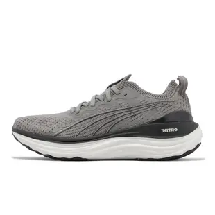 Puma 慢跑鞋 ForeverRun Nitro Knit 灰 氮氣中底 男鞋 回彈避震【ACS】 37913903