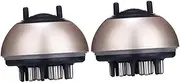 minkissy 2pcs Hair Growth Serum Applicator Scalp Massager Applicator Comb Scalp Serum Leak-proof Design