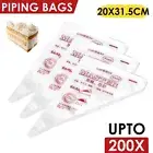 Disposable Pastry Bags Cake Icing Food Preparation Cake Piping Baking Tools