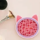Makeup Sponge Cleaner Brush Storage Box Cleaning and Drying Holder Pad