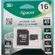 16GB Class10 記憶卡 Apacer microSDHC 16G UHS-1 宇瞻 c10 U1 終身保固