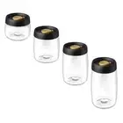 Coffee Bean Container Airtight Clear Food Container for Sugar Cookie Cereals