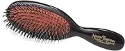 Mason Pearson Pocket Mixture Hair Brush, Dark Ruby