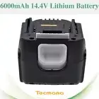 14.4V 6000mAh Battery for Makita BL1430 BL1415 BCL140 BL1440 194066-1 194065-3
