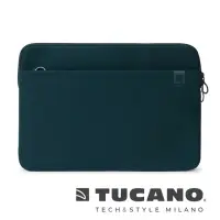 在飛比找momo購物網優惠-【TUCANO】Top 頂級防滑落筆電袋 16(石油藍色)