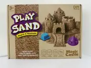 DIY "MAGIC CASTLE" CREATION PLAY SAND MAGICAL AND MOULDABLE NON-TOXIC *BK38066*