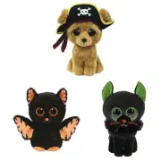 TY Beanie Boos - SET of 3 Halloween 2022 Releases (Oleander, Rowan & Mortimer)