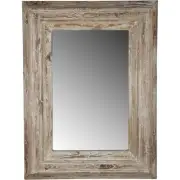 A&B Home 40012-DS Colfax 28 X 18 inch Antique White Wall Mirror