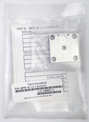 Talon Innovations Modular Flow Restrictor 1.125" C-Seal, 2-Ports, Side, 316L VAR