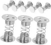 Abaodam 8pcs Spring Base Action Figure Stand for Dolls Lightweight Display Rack Unique Action for Crochet Dolls and Bears Playtime